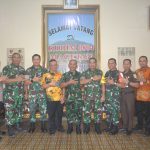 Dandim 0804/Magetan Sambut Tim Wasev Mabes TNI