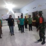 Jelang Lomba PBB, Babinsa Desa Selopanggung Gembleng Linmas