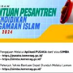 Kabar Baik, Bantuan Pesantren dan Pendidikan Islam 2024 Dibuka, Di sini Daftarnya!