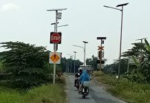 Lega! Setelah Viral, Rambu Keselamatan Dekat Rel di Tulangan Selesai Diperbaiki
