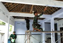 Satgas TMMD Ke-125 Kodim 0814/Jombang Gerak Cepat Rehab Musala