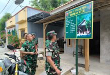 Kasdam V/Brawijaya ke Lokasi TMMD Desa Kromong, Tinjau Menu Makan hingga tempat Tinggal Prajurit
