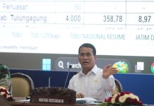 Mentan Amran Apresiasi Kinerja Pertanian Jatim, 70 Persen Perluasan Tebu Nasional di Jatim