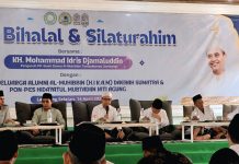Halal Bihalal HIKAM Sumatra di Lampung, Kyai Idris Djamal Ingatkan Jalan Keselamatan