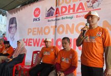 Dari Kader untuk Masyarakat, PKS Jatim Tebar 71.555 Paket Daging Kurban