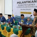 40 Pejabat Manajemen UMAHA Resmi Dilantik, Perkuat Akselerasi Menuju Kampus Unggul