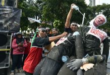 36 Elemen Masyarakat Gelar Aksi di Surabaya, Desak Pemerintah RI Tegas Keluar dari BoP