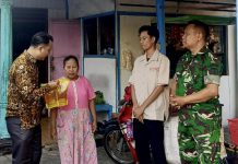 Wujud Kepedulian Sosial, Peserta PKN LAN RI Salurkan 100 Liter Minyak Goreng ke warga Magersari Mojokerto