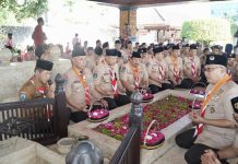 Hari Pramuka ke-65, Kwarnas dan Kwarda Jatim Ziarah ke Makam Bung Karno