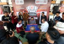 64 Jurnalis Adu Strategi di Turnamen Domino Jurnalis Kemerdekaan 2026