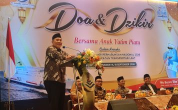 Dharma Lautan Utama Gelar Doa Bersama 999 Anak Yatim untuk Keselamatan Transportasi