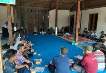 Satgas TMMD ke-130 Kodim Ngawi Gelar Bimtek Manajemen Agribisnis bagi Poktan Baron Makmur
