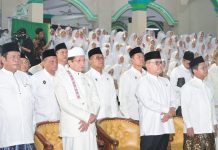 Penabuhan Rebana Tandai Peluncuran Program Pesantren Aman
