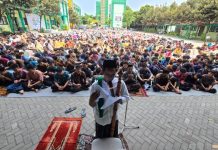 MAN Surabaya Gelar Sholat Istisqa, Imam dan Khotibnya Siswa