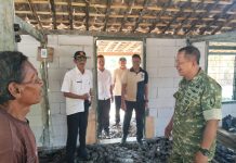 Tinjau Rehab RTLH, Beri santunan dan Sosialissai Kesehatan