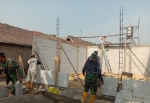Bangun RTLH dari Nol Jadi Tantangan Satgas TMMD Kodim Ngawi