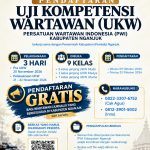 PWI Nganjuk Gandeng Pemkab Gelar Uji Kompetensi Wartawan