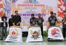 1.306 Atlet Wushu Bertanding di Kota Kediri, Mbak Wali : Lahirkan Atlet Berkarakter