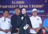 Jalan Sehat Reuni Akbar SMP Pawyatan Daha 1, Jadi Ajang Silaturahmi