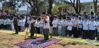 850 Santri Yayasan Sabilillah Lamongan Gelar Salat Istisqa