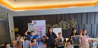 Sentuhan Warna dan Keceriaan, Anak-Anak Eksplorasi Batik dalam Workshop di Ascott Waterplace Surabaya